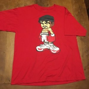 Manny Pac boxing tee shirt and never worn